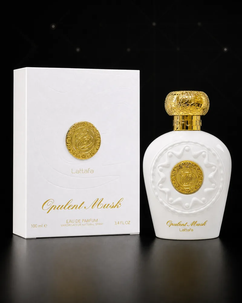 Opulent Musk fragrance bottle